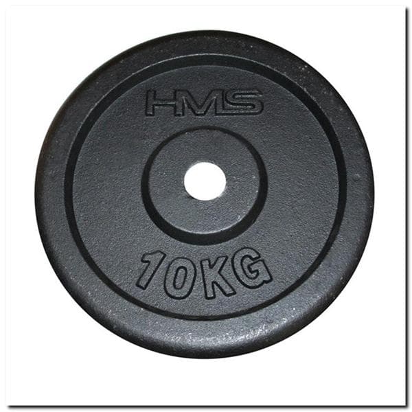 TCZ10 SVART PLATTA 10 KG HMS