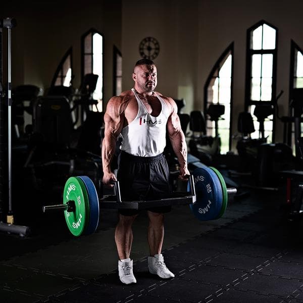 CBR25 RØD OLYMPISK STØTTERPLADE 25 KG HMS