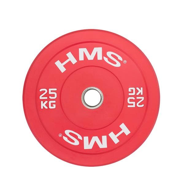 CBR25 RØD OLYMPISK STØTTERPLADE 25 KG HMS