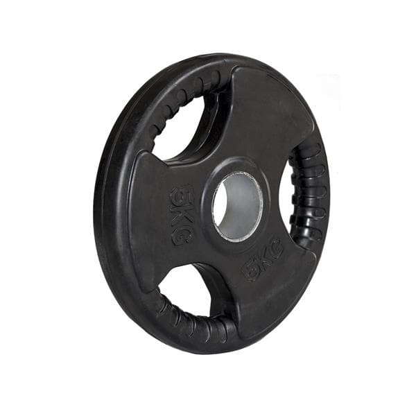 TOK05 OLYMPISK PLATTA GUMMIBELÄGD 5 KG HMS