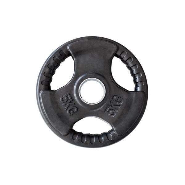 TOK05 OLYMPISK PLATTA GUMMIBELÄGD 5 KG HMS