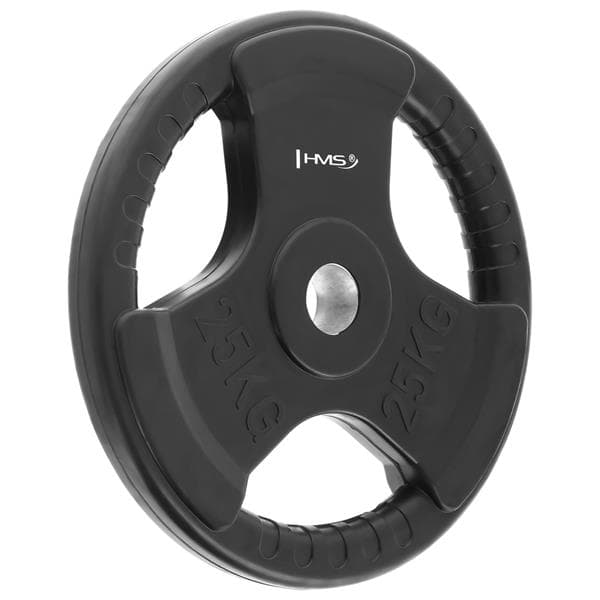 TOK25 OLYMPISK PLATTA GUMMIBELÄGD 25 KG HMS