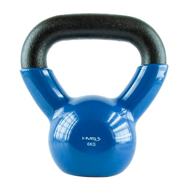 KNV06 BLÅGJUTJÄRN KETTLEBELL VINYLBELAGD HMS