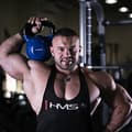 Pikkukuva 4 / 9: KNV28 SININEN KETTLEBELL VALURAUTA VINYYLIPINNOITETTU HMS