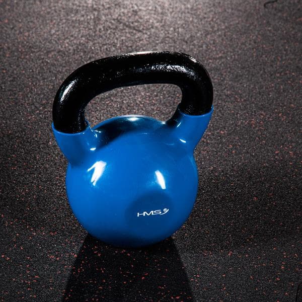 KNV28 SININEN KETTLEBELL VALURAUTA VINYYLIPINNOITETTU HMS
