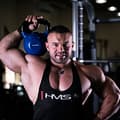 Pikkukuva 4 / 5: KNV24 MUSTA KETTLEBELL VALURAUTA VINYYLIPINNOITETTU HMS