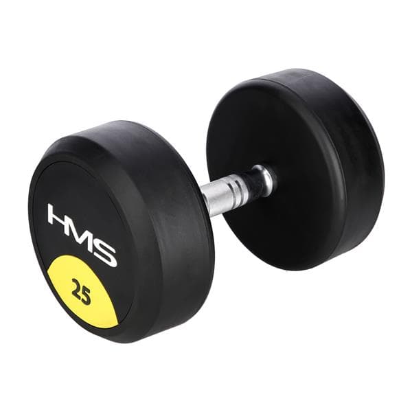 HG PRO 25 KG GUMMIBELAGD HMS HANTEL