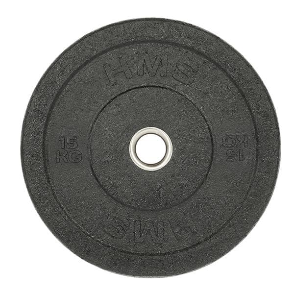 CHTBR15 SVART OLYMPISK PLATE STÖTFÖRFARE 15 KG HMS