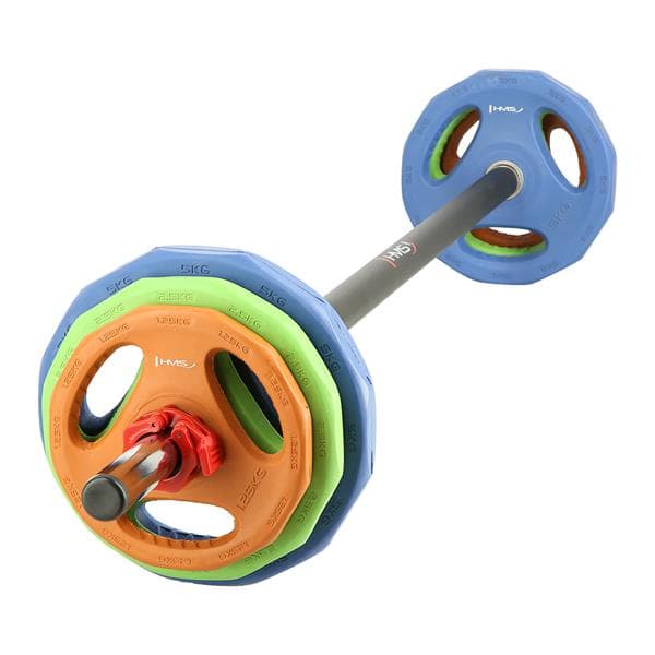 SBP22 TRÄNINGSPUMP FITNESS BAR 20KG HMS