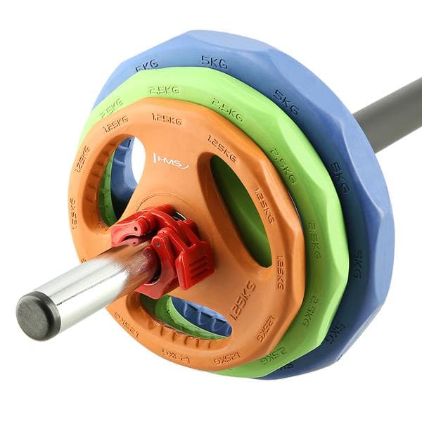 SBP22 TRÄNINGSPUMP FITNESS BAR 20KG HMS