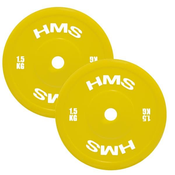 TPP01 (2 x 1,5 KG) GUL OLYMPISK PLATTA TEKNISK PE 2 x 1,5 KG HMS