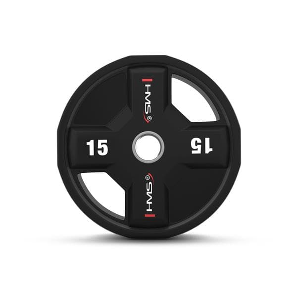 TPC15 OLYMPISK PLATTA POLYURETAN CPU 15 KG HMS