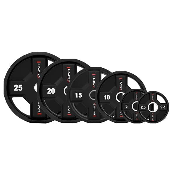 TPC25 OLYMPISK PLADE POLYURETHAN CPU 25 KG HMS