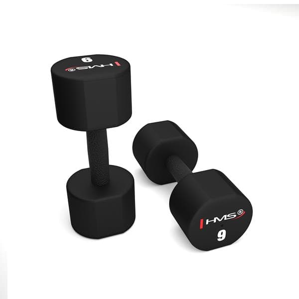 HPT09 2 x 9 KG POLYURETAANI TPU HMS käsipainot