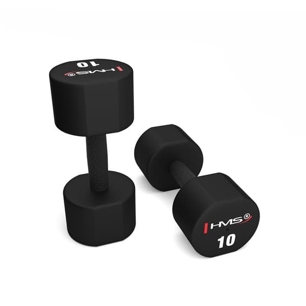 HPT10 2 x 10 KG POLYURETAANI TPU HMS käsipainot