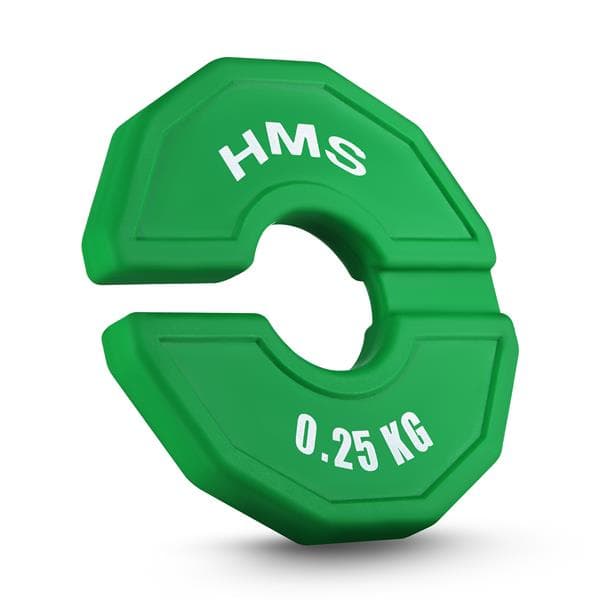 TSN25 2 x 0,25 KG LEVY VOIMAHARJOITTELUA VARTEN JA KUNTOLAITTEITA VARTEN TYYPPI 2 x 0,25 KG HMS