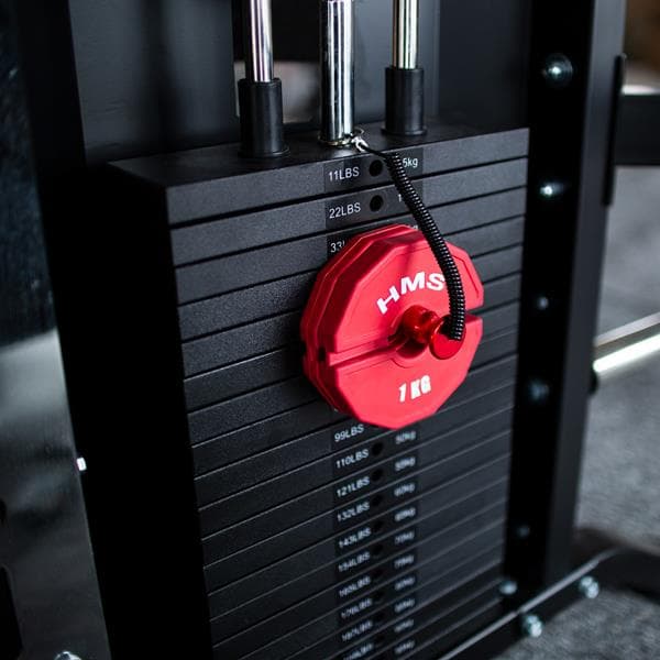 TSN100 2 x 1 KG PLATTA FÖR STYRKETRÄNING OCH TRÄNINGSUTRUSTNING OVERLAY TYP 2 x 1 KG HMS