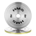 Miniatyrbild 7 av 9: TOS150 OLYMPISK PLATA STÅL KALIBRERAD 15 KG HMS
