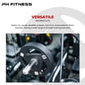 Miniatyrbillede 6 af 6: PH Fitness Vægtskivesæt – Premium Tri-Grip Gummi & Støbejern – 50mm Hul – Til Powerlifting, Styrketræning & Hjemmegym