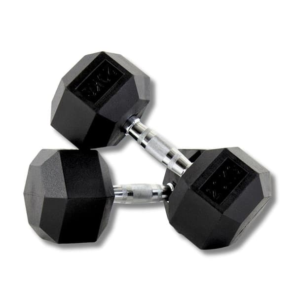 PH Fitness Hexa Dumbbell Håndvægtsæt | 2.5kg–30kg | Hexagon Håndvægte med Anti-Slip Greb | Til Styrketræning & Hjemmegym