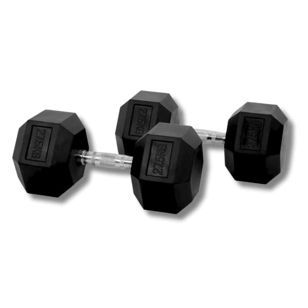 PH Fitness Hexa Dumbbell Håndvægtsæt | 2.5kg–30kg | Hexagon Håndvægte med Anti-Slip Greb | Til Styrketræning & Hjemmegym