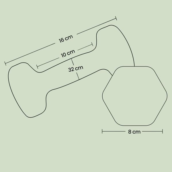 Halter Set - Uppsättning av 2 hantlar, för hemmet för hemmet