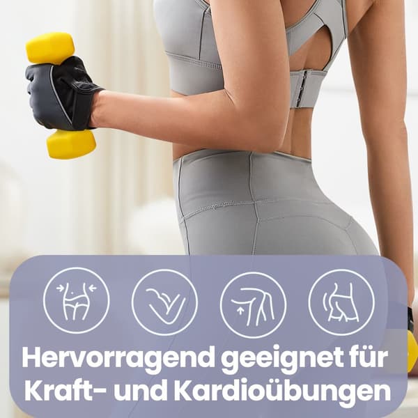 Halters, uppsättning av 2, 2 x 1 kg