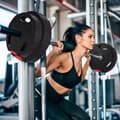 Miniatyrbillede 2 af 9: Dumbbell Vægt Sæt, 4er-Set, 2x5 kg/7.5kg, Sort