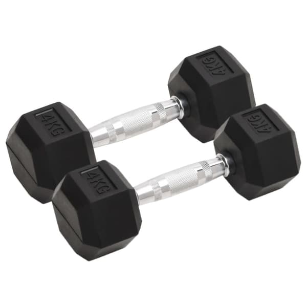 Hantlar 2 st 8 kg gjutjärn