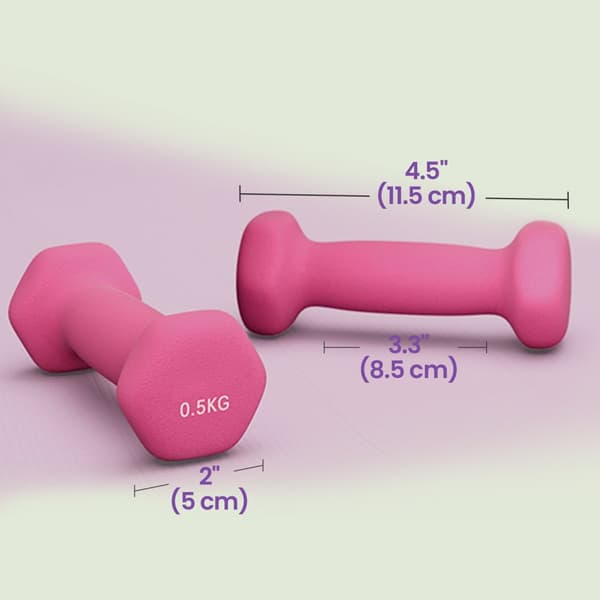 Halters – Set van 2 – 2 x 0,5 kg
