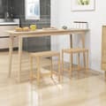 Miniatyrbild 3 av 8: Matsalspall set, 22x14x18 tum, Natur
