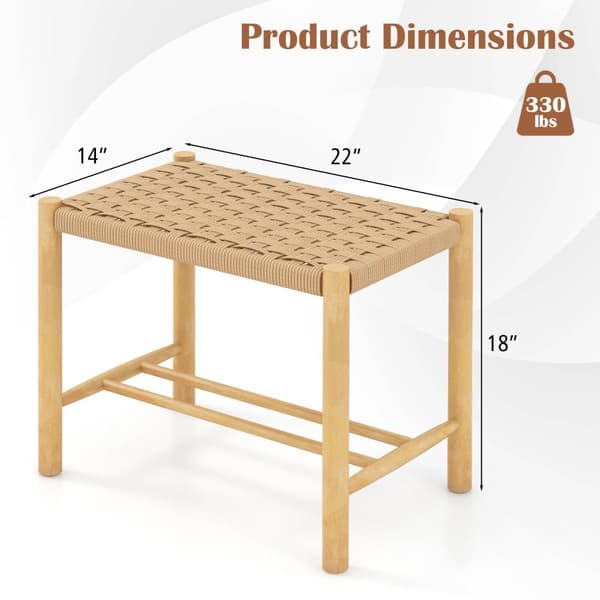 Matsalspall set, 22x14x18 tum, Natur