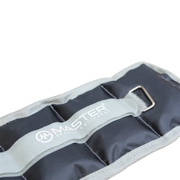 Fitnessvægte til håndled og ankler MASTER 2 x 1 kg - oxford