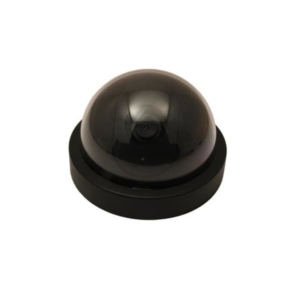 Dummy Dome Övervakningskamera Röd LED-dioddocka