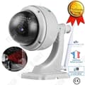 Miniatyrbild 1 av 4: TD® IP, WIFI, HD 720P utomhusmotoriserad kupolkamera med mobilapplikation - Security Mania