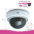 Miniatyrbild 2 av 3: ELRO CDD15F Indoor Dummy Dome Kamera - Blixt - 2 Pack