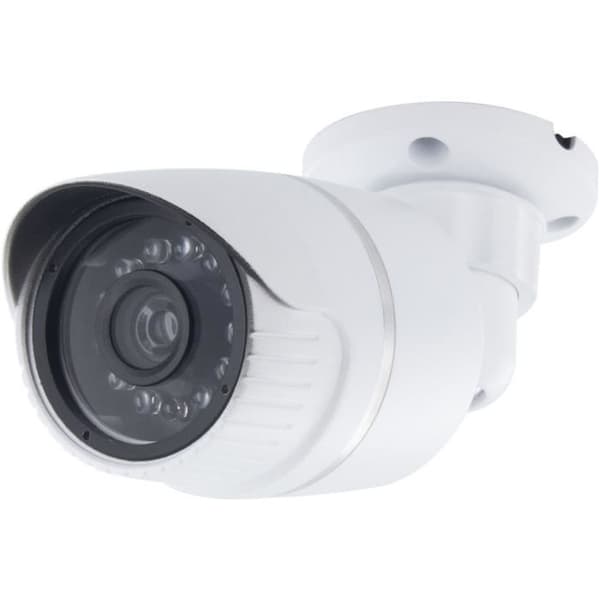 Dummy-kamera - CHACON - Aluminium - Blå LED - Hvid