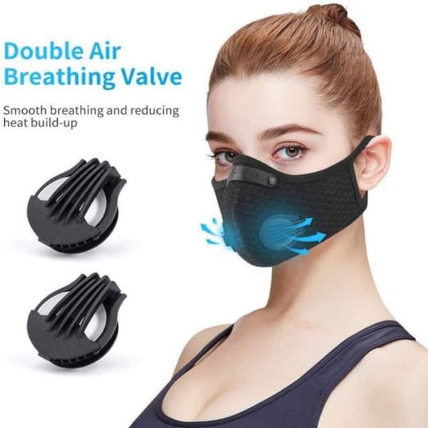 Ansiktsmask / Munskydd med Aktivt Kolfilter
