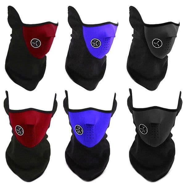 ITECHOR cykelmask - Unisex - Blå - Vind- och dammskydd - Polar
