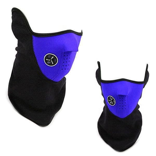 ITECHOR cykelmask - Unisex - Blå - Vind- och dammskydd - Polar