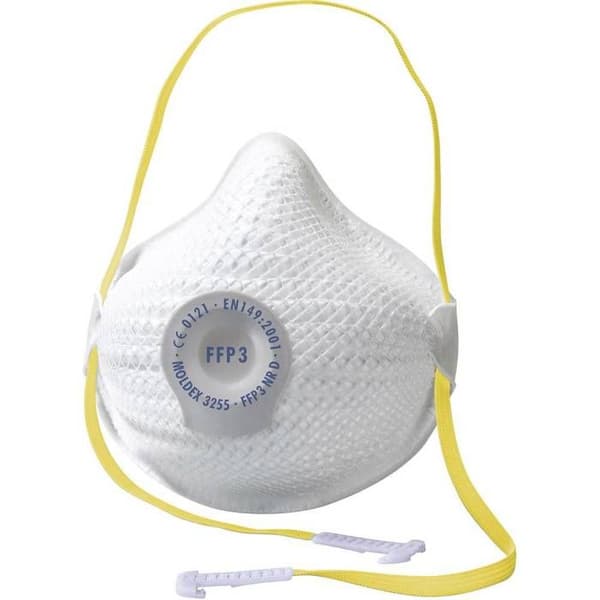 Moldex Air 325501 Findammmask med FFP3 D-ventil 10 st EN 149:2001, EN 149:2009 DIN 149:2001, DIN