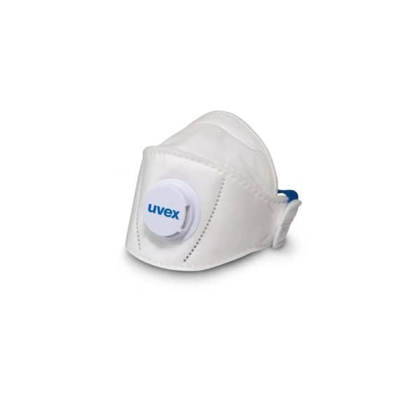 Kasvomaski Uvex silv-Air Premium 5110+ FFP1, taitettava venttiilillä, isommille kasvoille