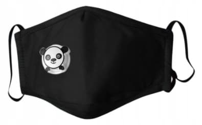 TIL BØRN SÆT PANDA maske + 3x PM 2.5 FILTRE