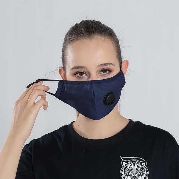 SÆT Genanvendelig maske + 6x PM 2.5 KULFILTER