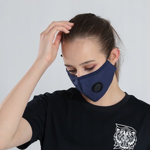 SÆT Genanvendelig maske + 6x PM 2.5 KULFILTER