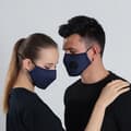 Miniatyrbillede 8 af 11: SÆT Genanvendelig maske + 6x PM 2.5 KULFILTER