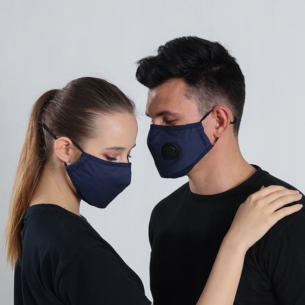 SÆT Genanvendelig maske + 6x PM 2.5 KULFILTER
