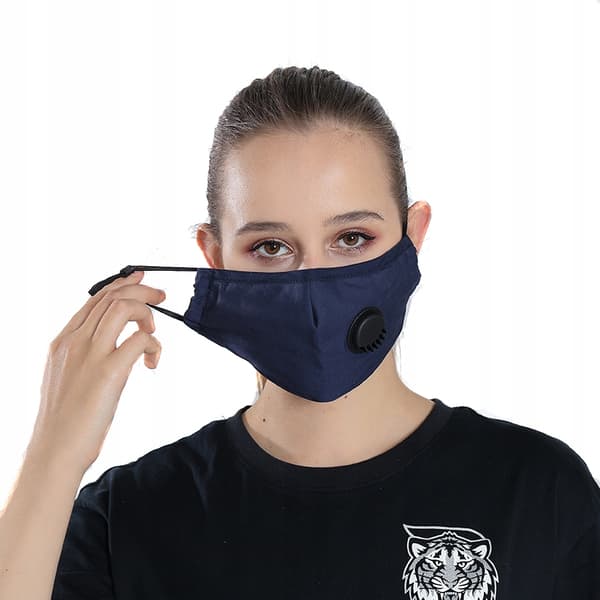 SÆT Genanvendelig maske + 6x PM 2.5 KULFILTER