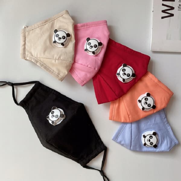 LAPSILLE SININEN PANDA -maski + 3 x PM 2.5 -suodatin