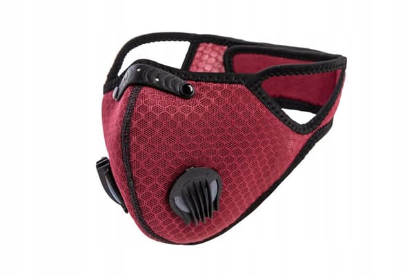 PUNAINEN URHEILUMASKISARJA + 3 x PM 2.5 -SUODATIN